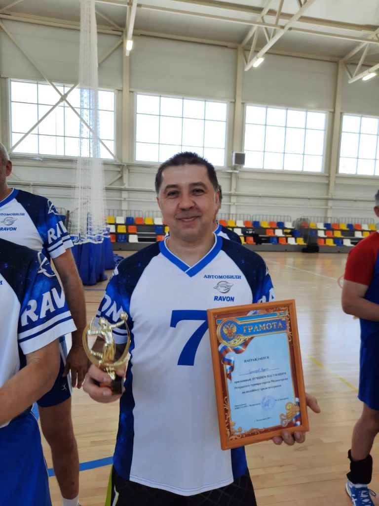 Турнир по волейболу среди ветеранов в г. Медногорске