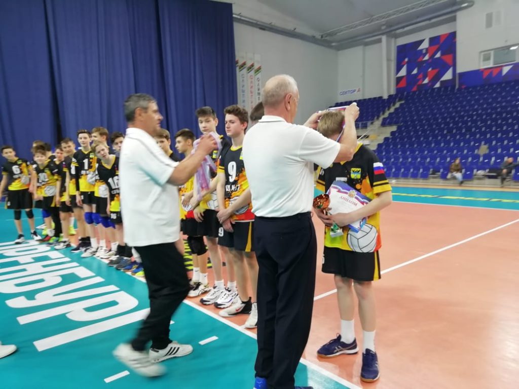 Финальные соревнования по волейболу на первенство Оренбургской области среди юношей
