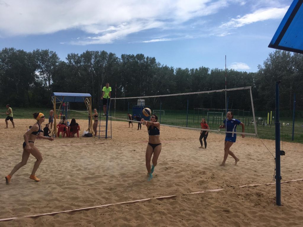 Старт пляжного волейбола в г. Оренбурге