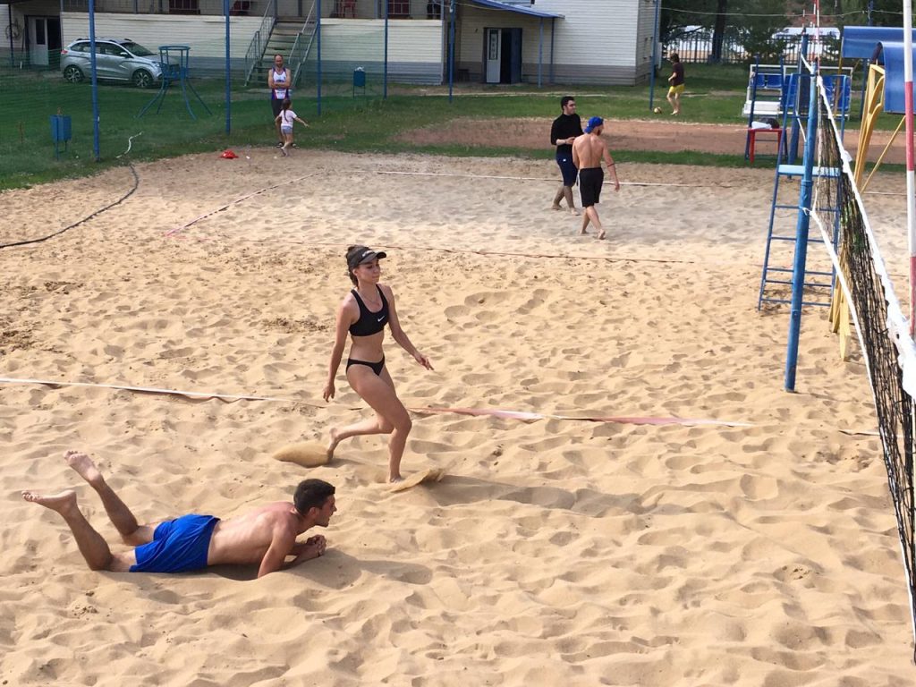 Старт пляжного волейбола в г. Оренбурге
