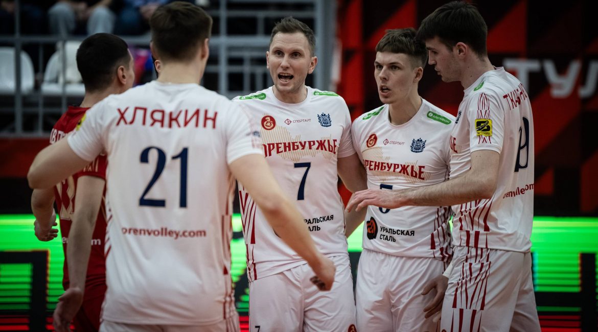 6 февраля в рамках 23 тура мужской Суперлиги оренбургская команда провела гостевой поединок против одного белгородского «Белогорья».
