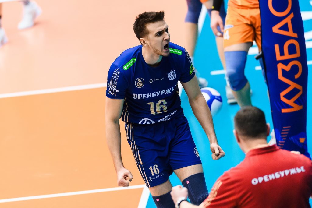 Волейбольный клуб «Оренбуржье» одерживает волевую победу над «Кузбассом» в выездном матче 28-го тура Суперлиги