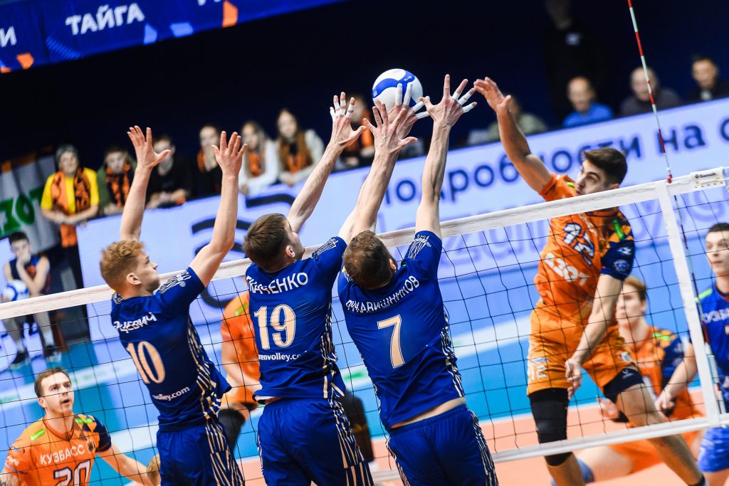 Волейбольный клуб «Оренбуржье» одерживает волевую победу над «Кузбассом» в выездном матче 28-го тура Суперлиги