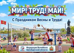 Мир! Май! Волейбол! 🏐🌸